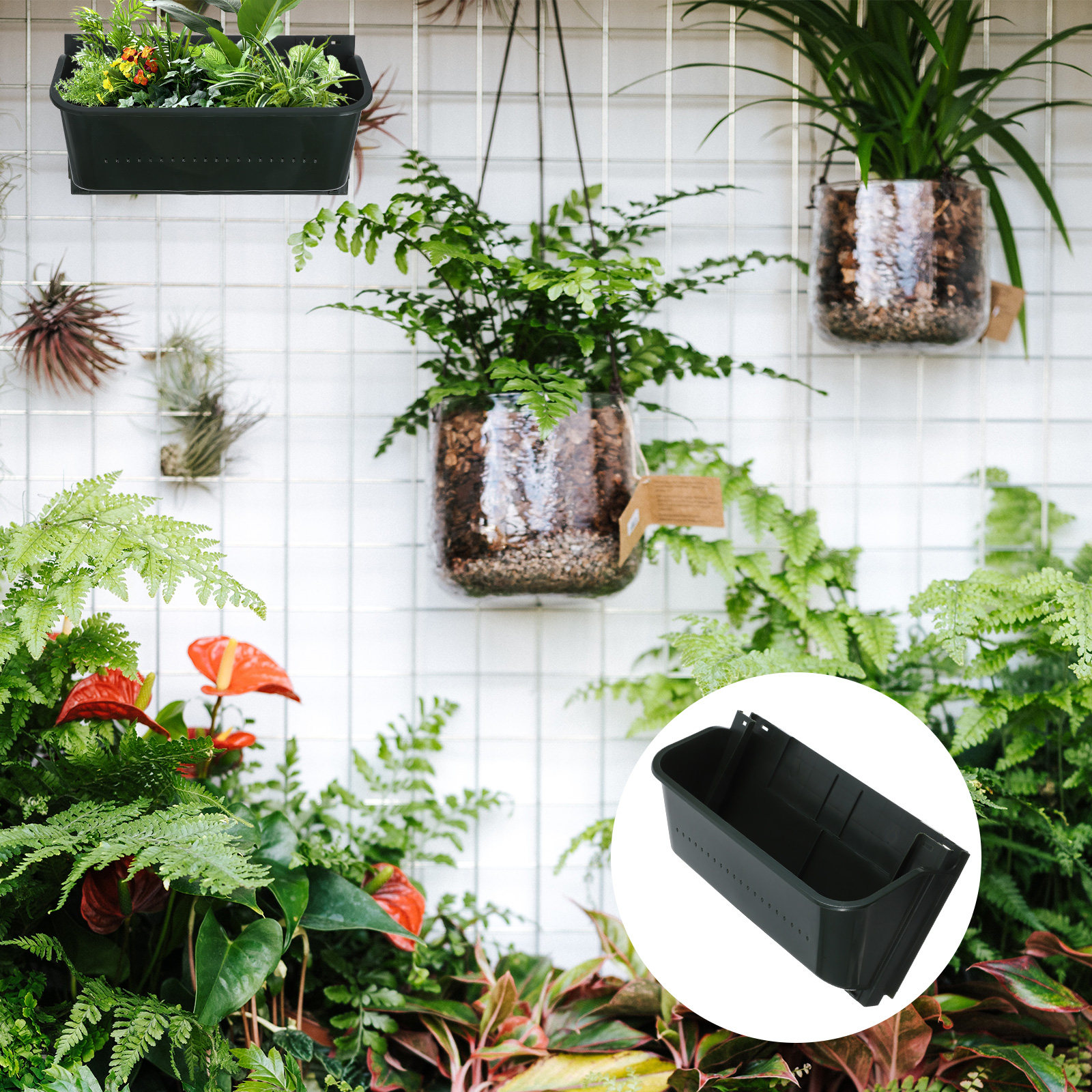 Bonsai Vertical Garden - Wall Hanging Flower Pot Vertical Garden