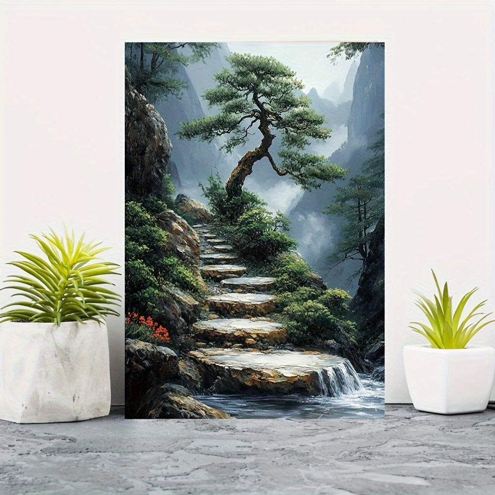 Zen Garden Canvas Artwork Feat - Bonsai Vertical Garden recensie en prijs