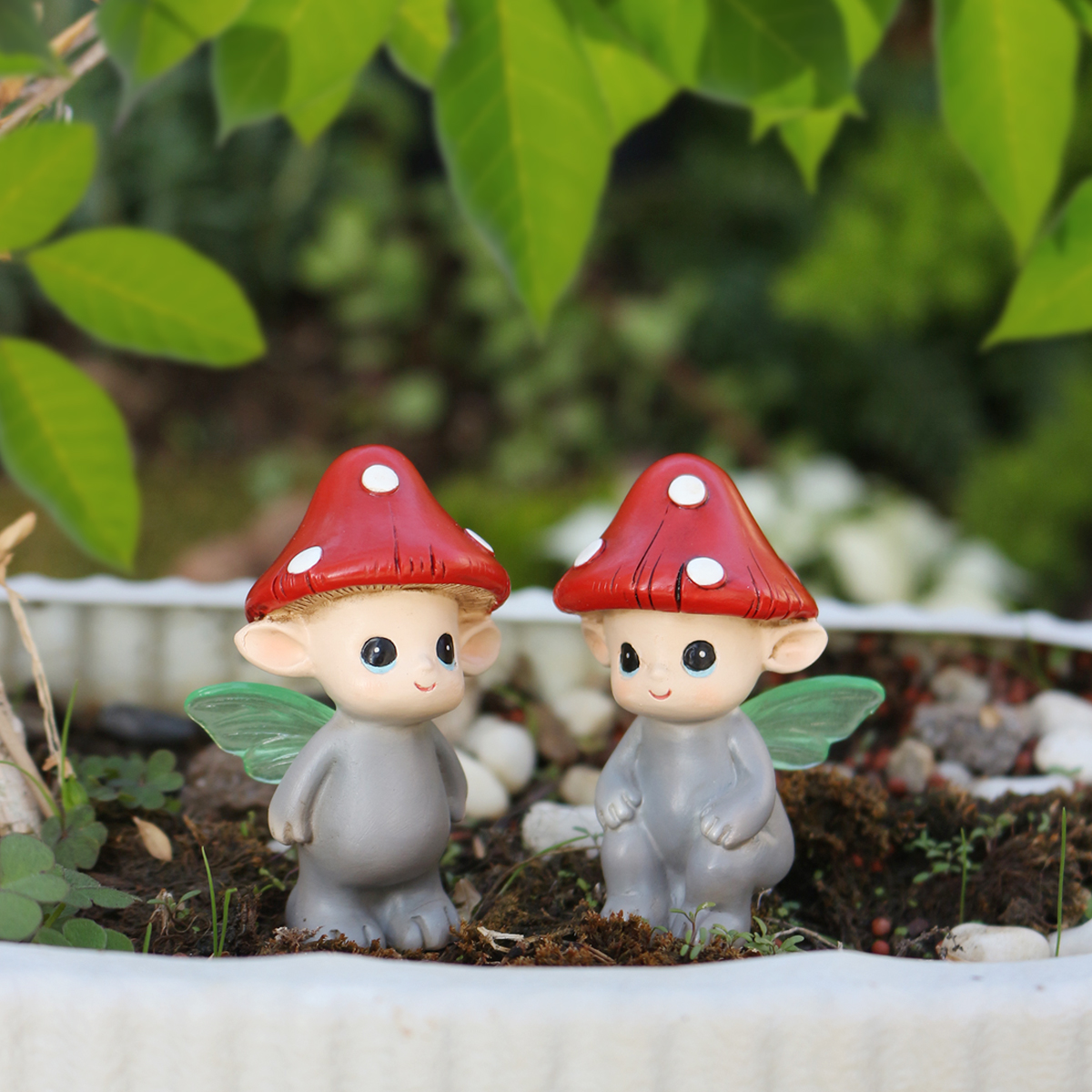 2-PCS Fluorescent Wings Mushro - Bonsai Gardening recensie en prijs