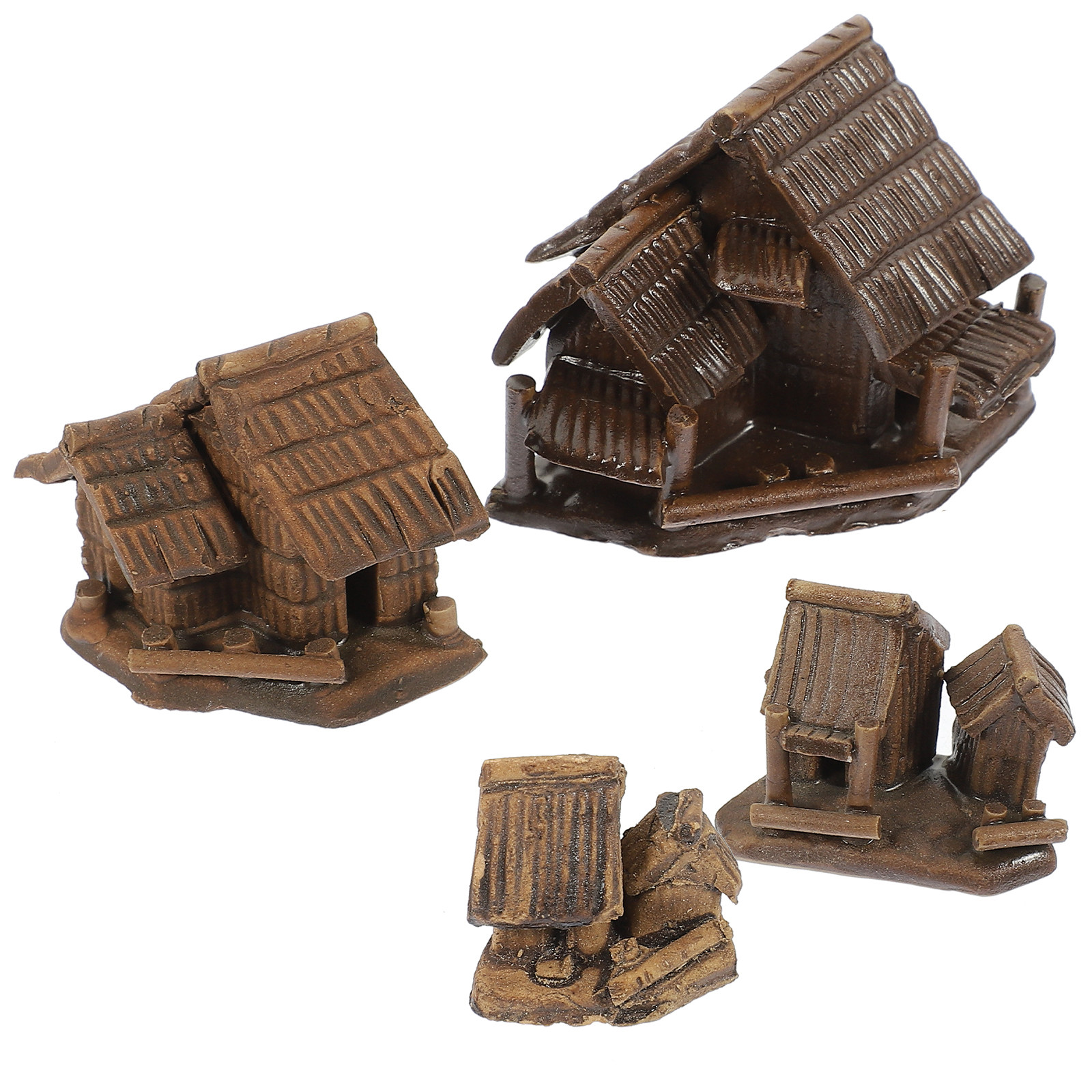 4Pcs Ceramic Tiny House Mini L - Bonsai Garden And Cafe recensie en prijs