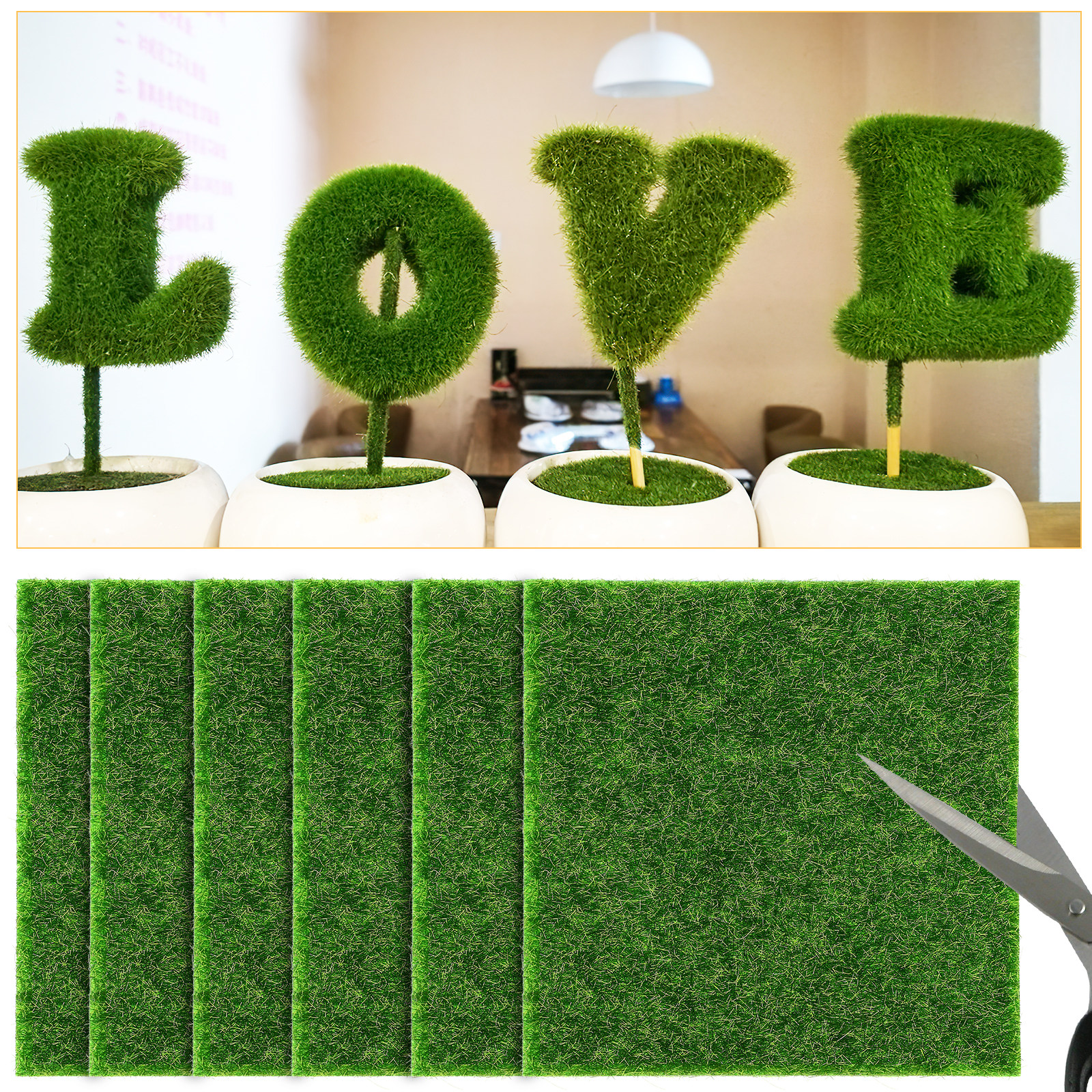 12Pcs Lifelike Plastic Moss Sh - Bonsai Garden Layout recensie en prijs