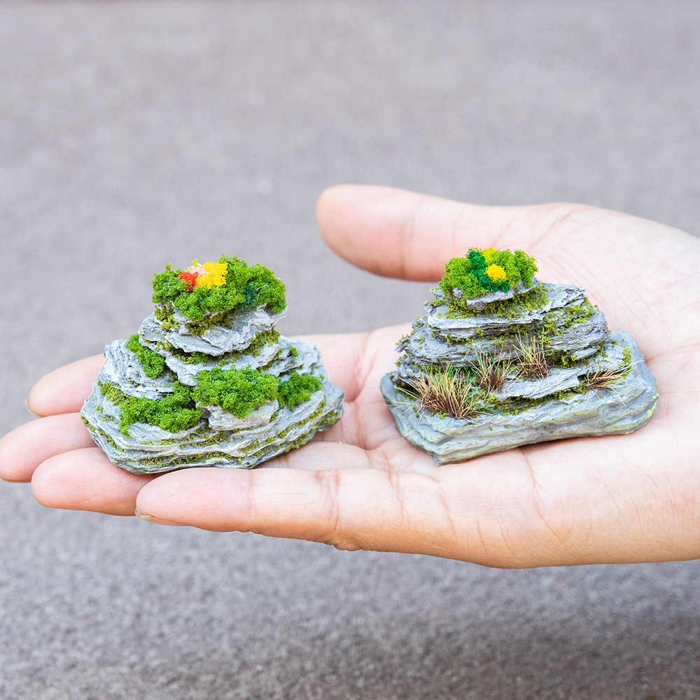 Miniature Rockery Decorative M - Bonsai Garden Layout recensie en prijs
