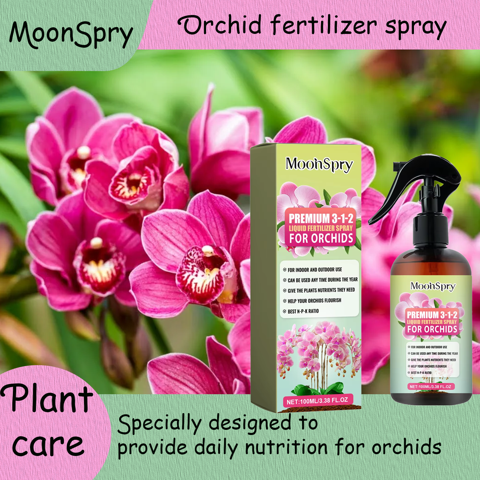 100ml Orchid Bloom Booster Spr - Bonsai Soil Akadama recensie en prijs