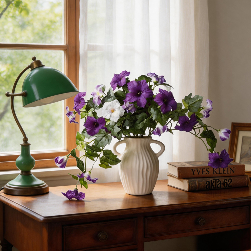 Artificial Silk Flowers Mornin - Bonsai Garden Layout recensie en prijs