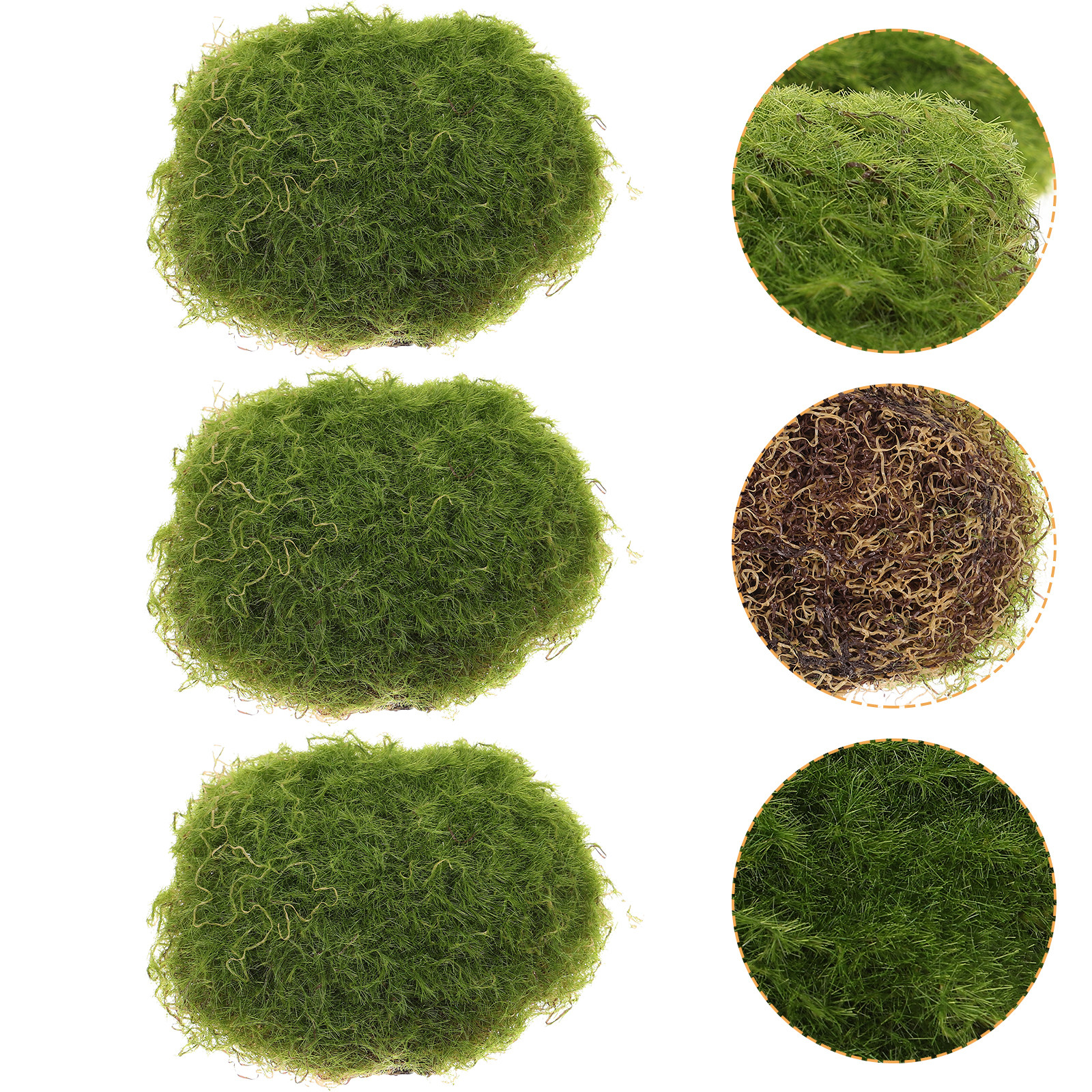 6Pcs Premium Artificial Moss R - Bonsai Garden Layout recensie en prijs