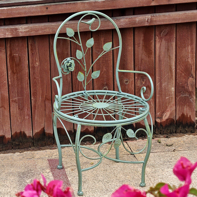 Iron Rose Flower Stand Stool V - Bonsai Vertical Garden recensie en prijs