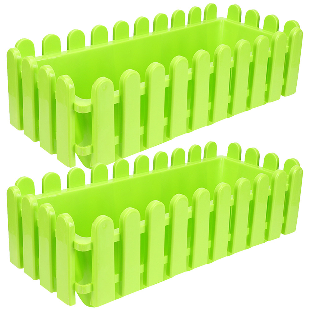 2Pcs Rectangular Planter Box f - Bonsai Garden Plants recensie en prijs