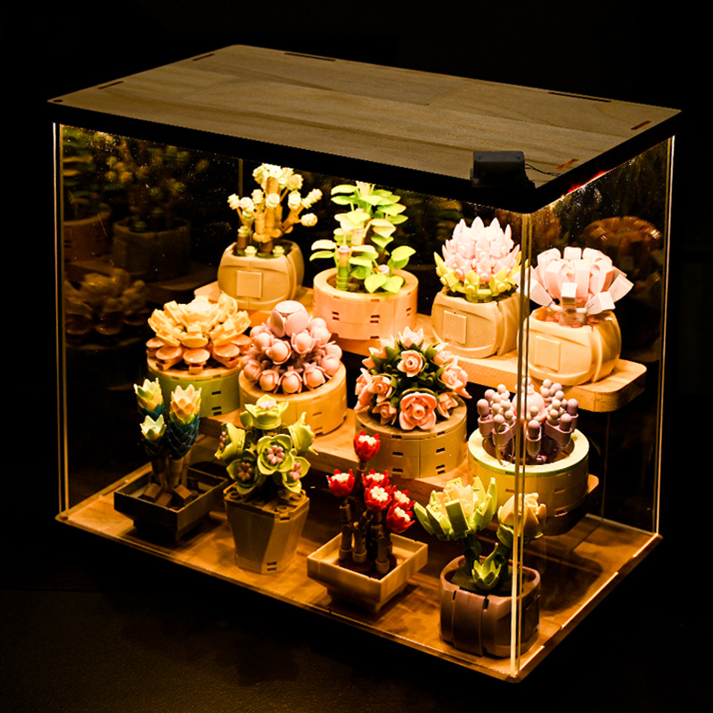 DIY MOC Potted Plants Succulen - Bonsai Garden Experts recensie en prijs
