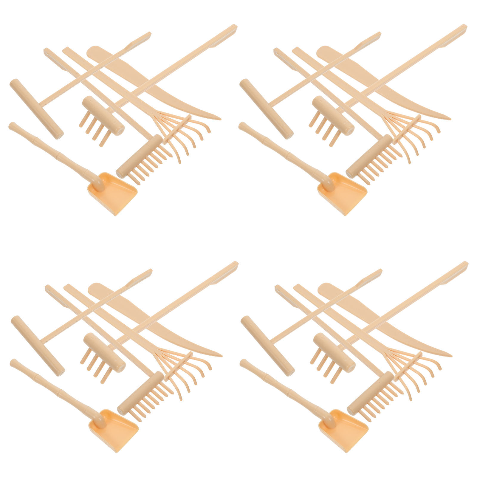 4 Sets Tools Hand Held Rake Mi - Bonsai Zen Garden Set recensie en prijs