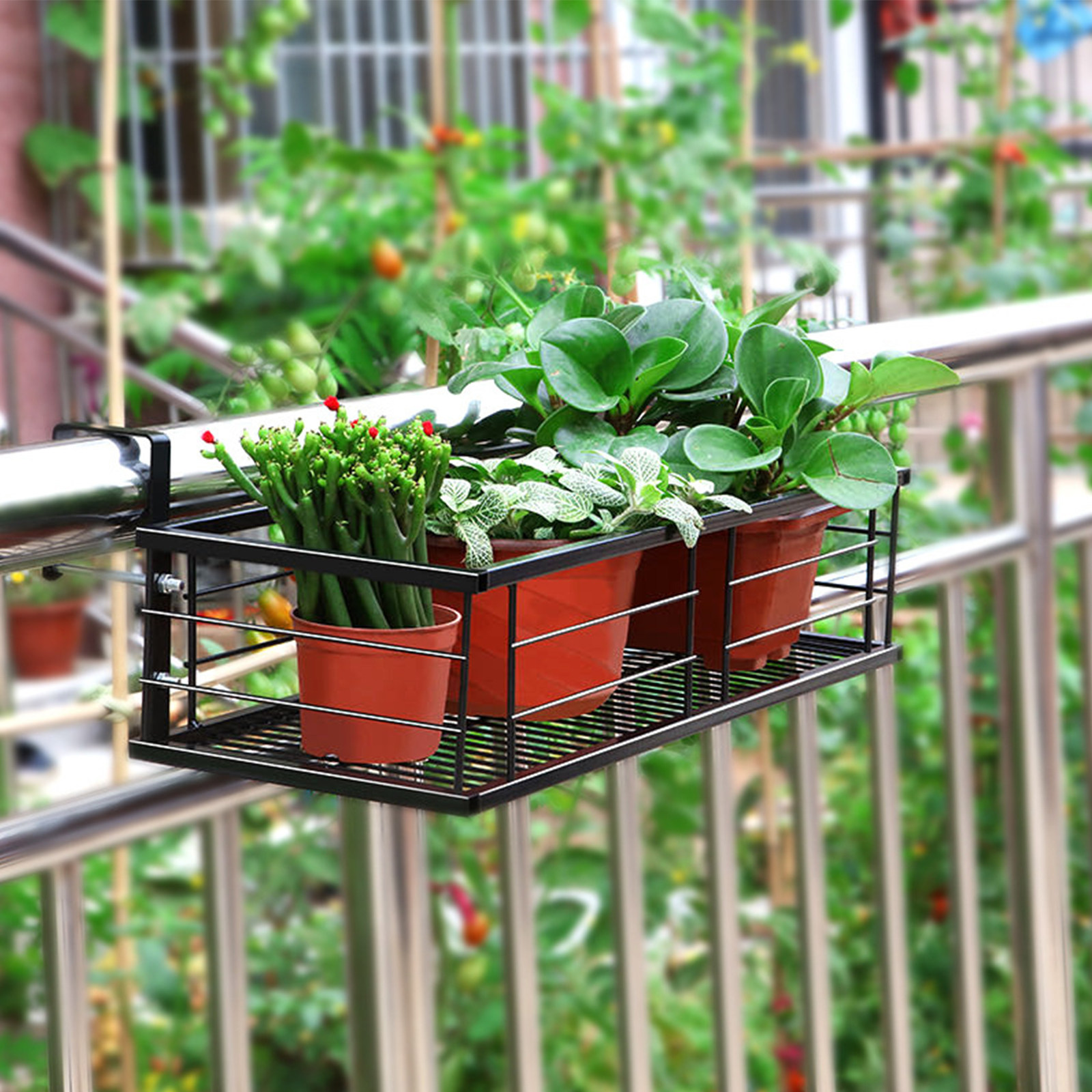 1Pcs Balcony Hanging Flower Po - Bonsai Gardening recensie en prijs