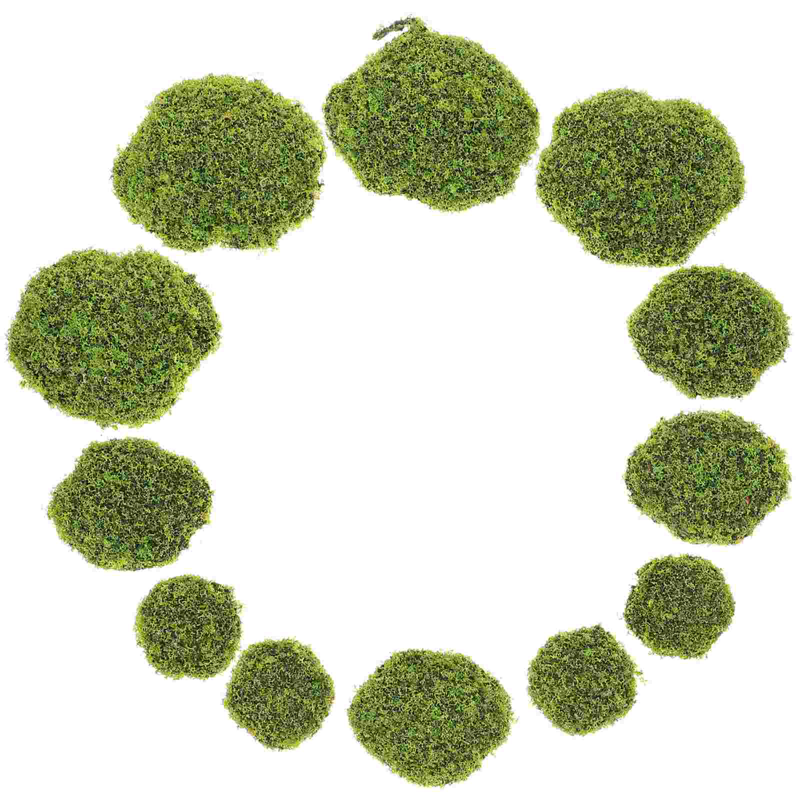 12 Pcs Artificial Moss Stone M - Bonsai Garden Layout recensie en prijs