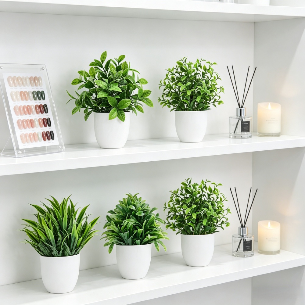 4pcs/set Mini Artificial Plant - Bonsai Garden Plants recensie en prijs