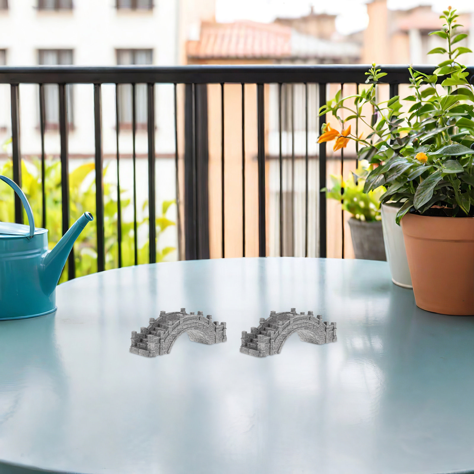 4Pcs Miniature Asian Arch Brid - Bonsai Zen Garden Set recensie en prijs