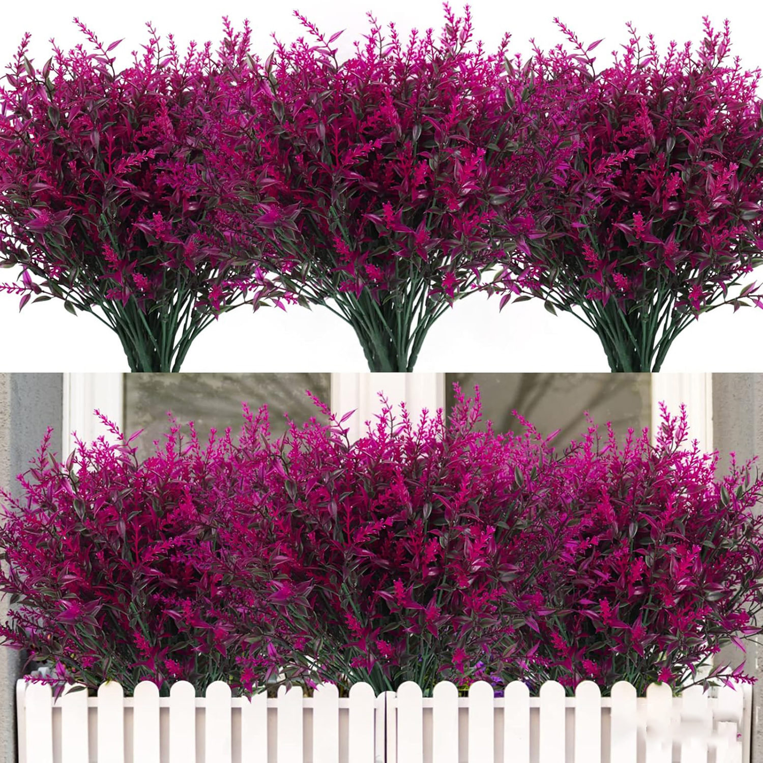 Artificial Flowers Plastic Lav - Bonsai Garden Plants recensie en prijs