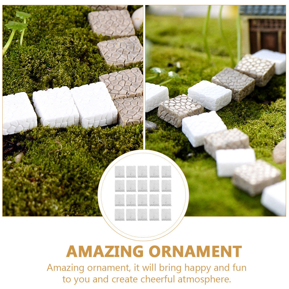 20Pcs Mini Step Statue Resin M - Bonsai Garden Layout recensie en prijs