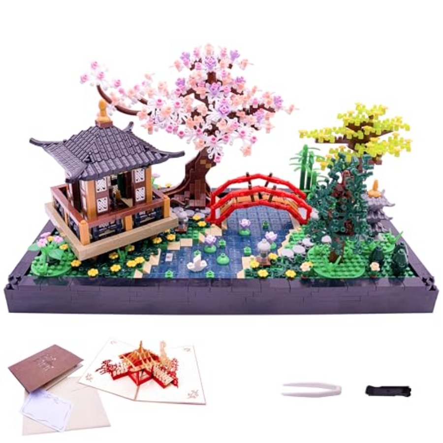 Micro Building Blocks Sets Chi - Bonsai Zen Garden Set recensie en prijs
