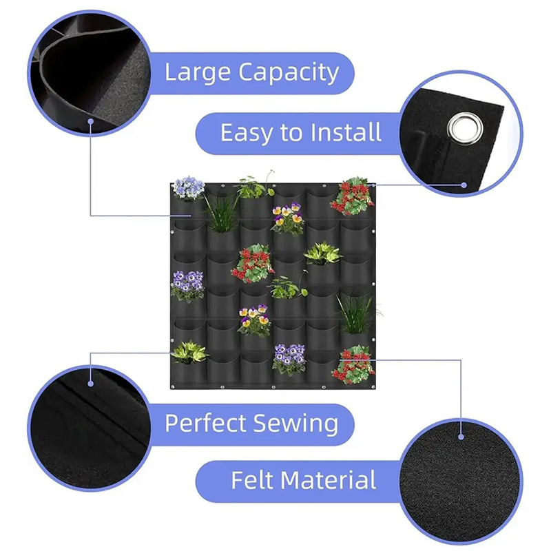 Wall Hanging Planting Bag Mult - Bonsai Vertical Garden recensie en prijs