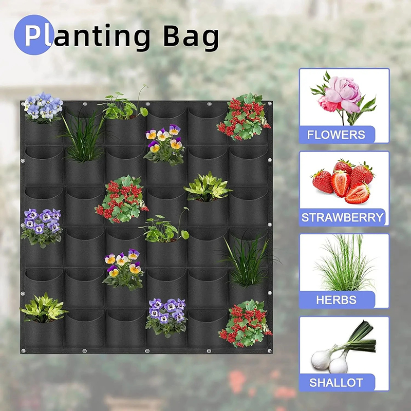 Wall Hanging Planting Bag Mult - Bonsai Vertical Garden recensie en prijs