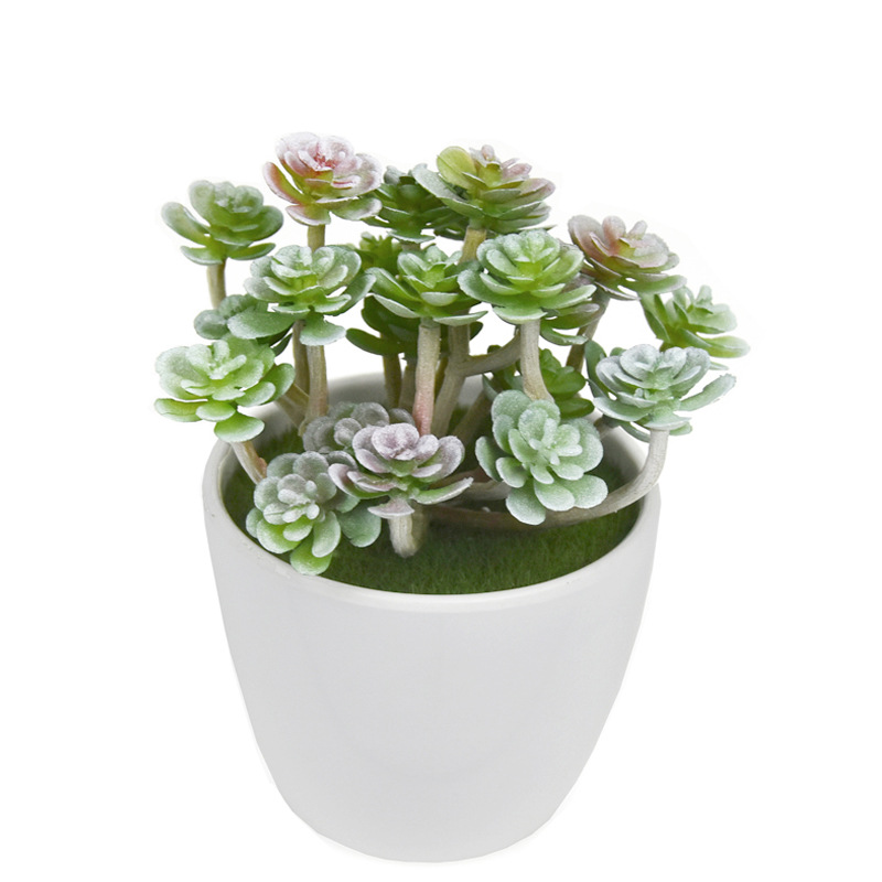 12pcs Simulation Green Plants  - Bonsai Garden And Cafe recensie en prijs