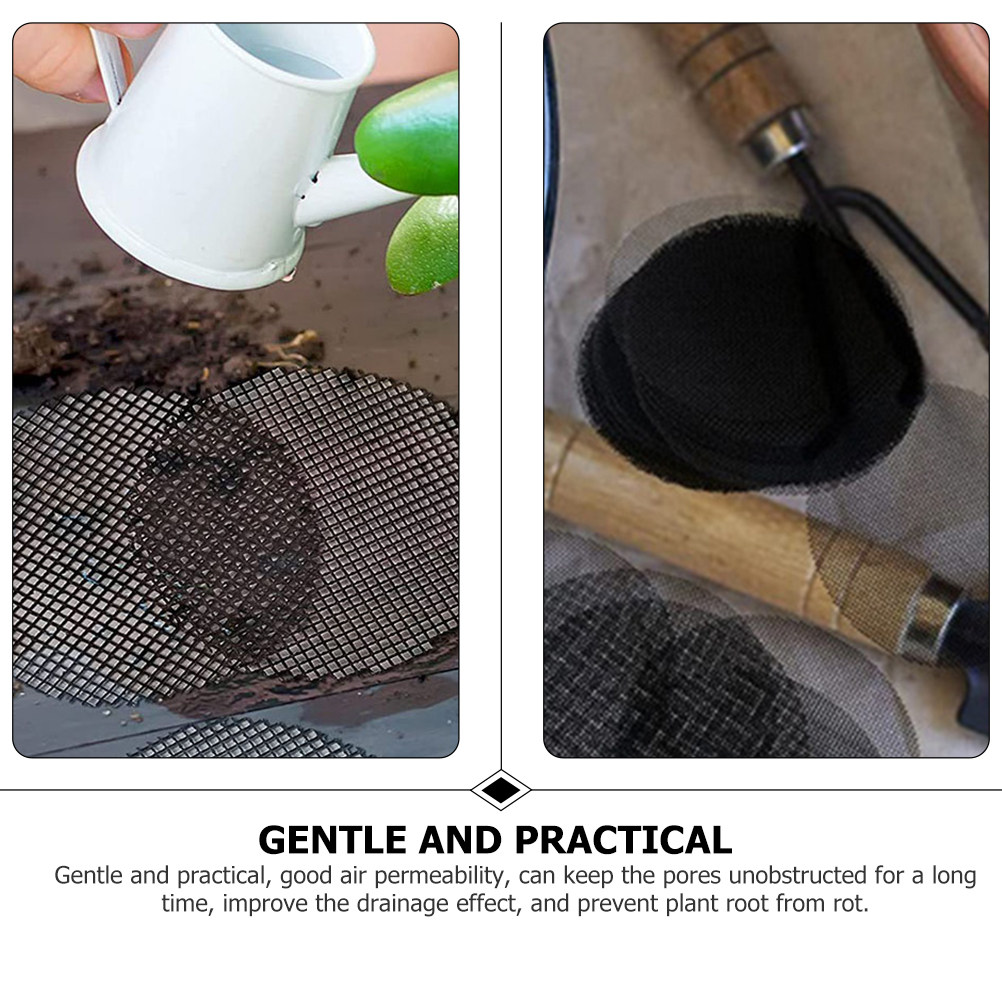 200Pcs Flower Pot Hole Mesh Pa - Bonsai Garden And Cafe recensie en prijs