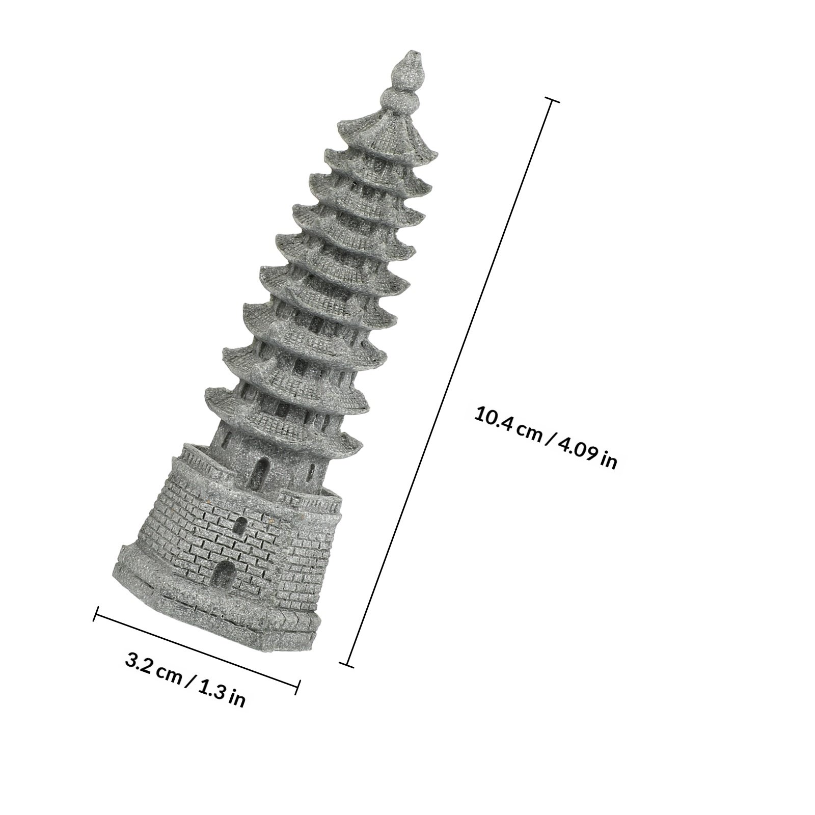 2Pcs Realistic Miniature Tower - Bonsai Garden And Cafe recensie en prijs